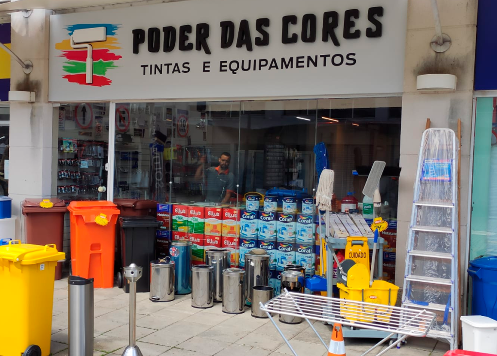 Loja de tintas na Barra da Tijuca